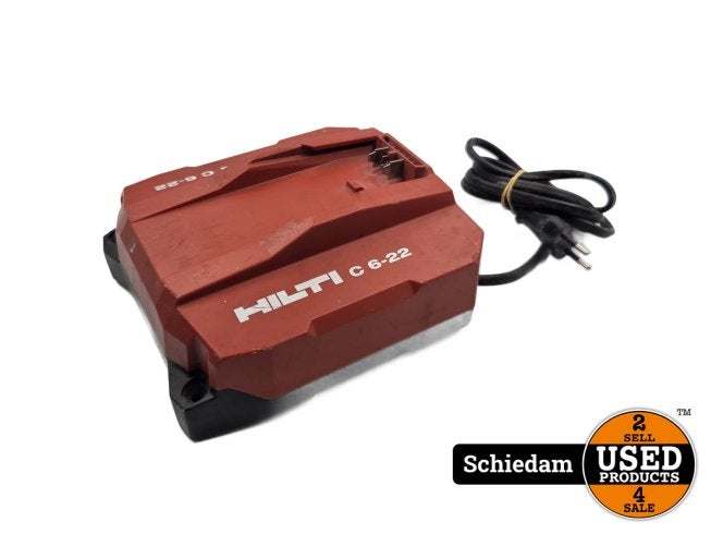 Hilti C 6-22 Nuron snellader | incl garantie, Hilti, Gebruikt, Support@hilti.com, Hilti Corporation, Feldkircher Strasse 100, 
9494 Schaan
Liechtenstein