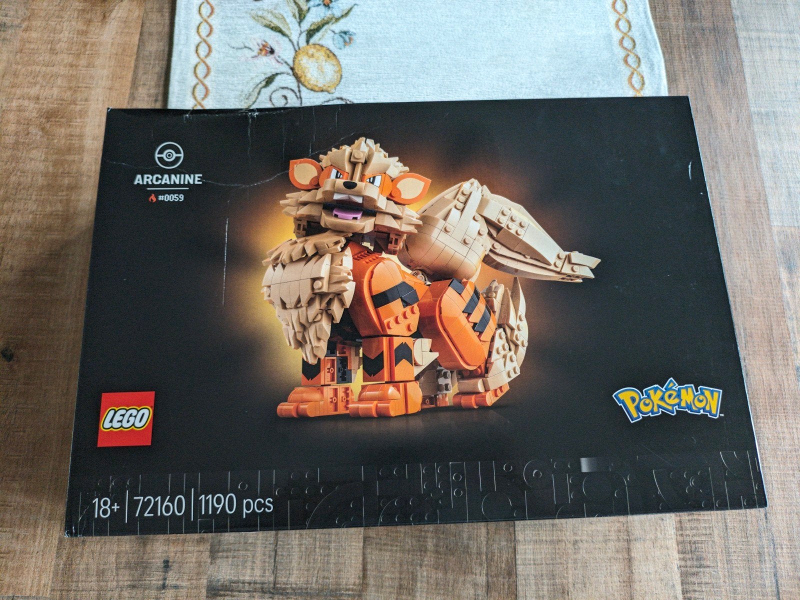 LEGO Pokémon Arcanine 72160 - Nieuw in doos, Ophalen of Verzenden, Nieuw