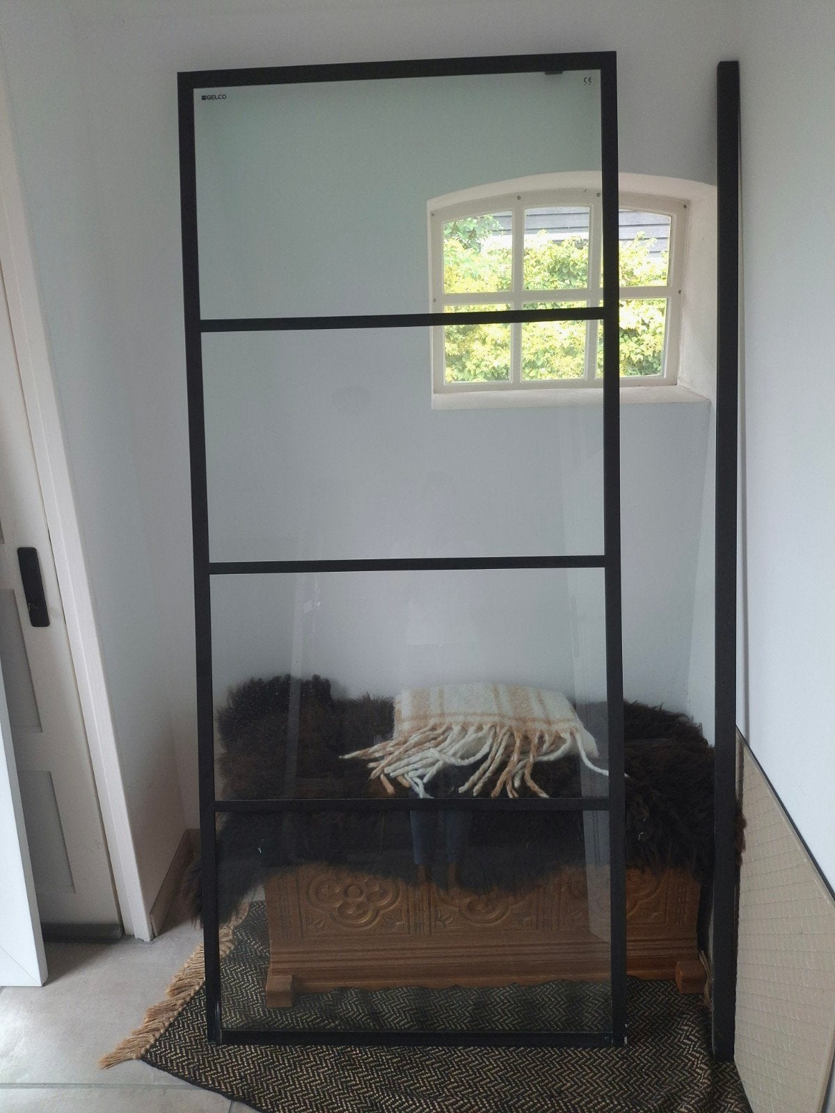 Douchescherm 200 bij 87 cm, Ophalen, Gebruikt, 80 tot 120 cm, 160 cm of meer