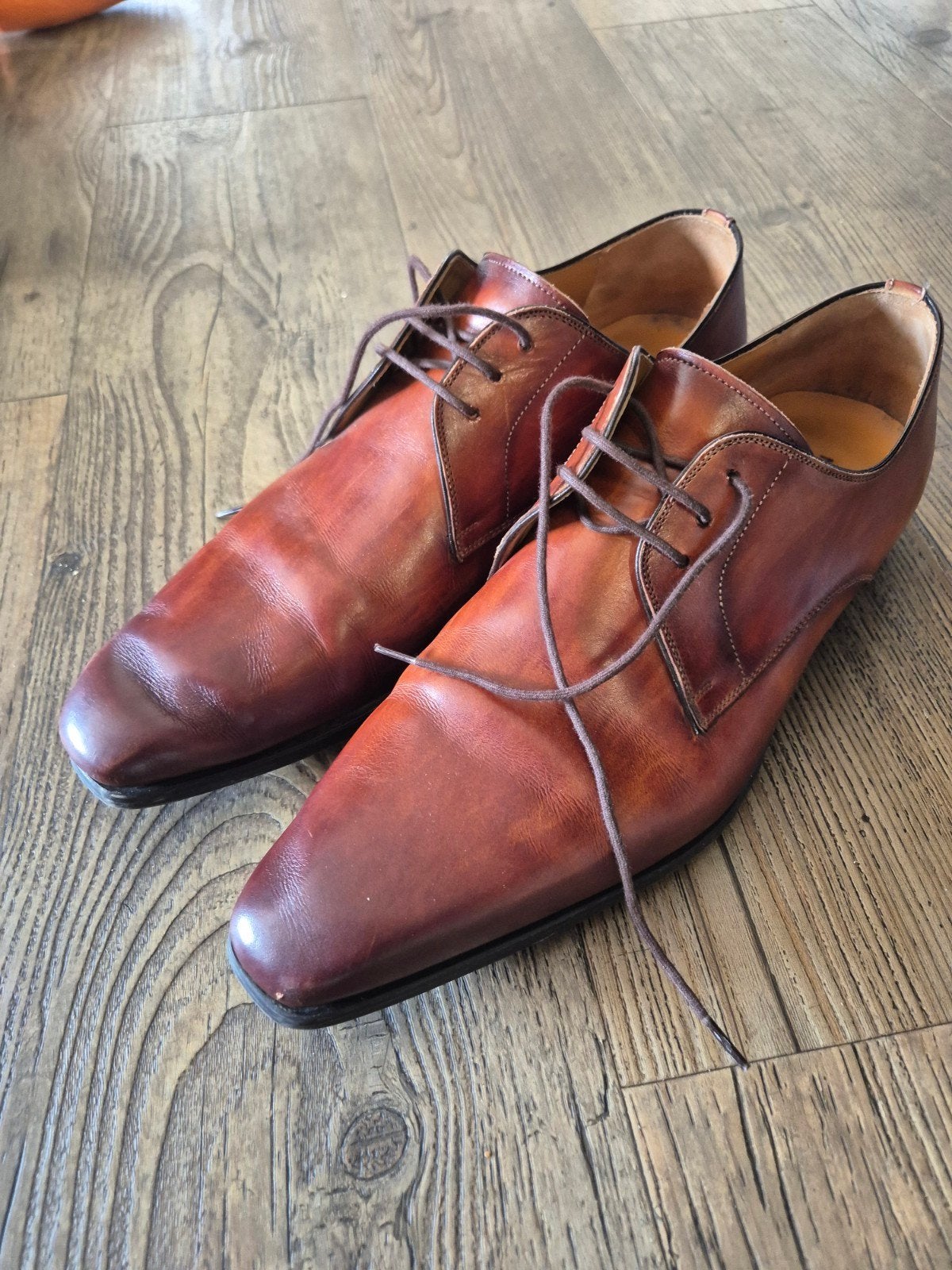 Heren schoenen Magnanni maat 43, Kleding | Heren, Schoenen, Bruin, Ophalen of Verzenden, Zo goed als nieuw, Magnanni