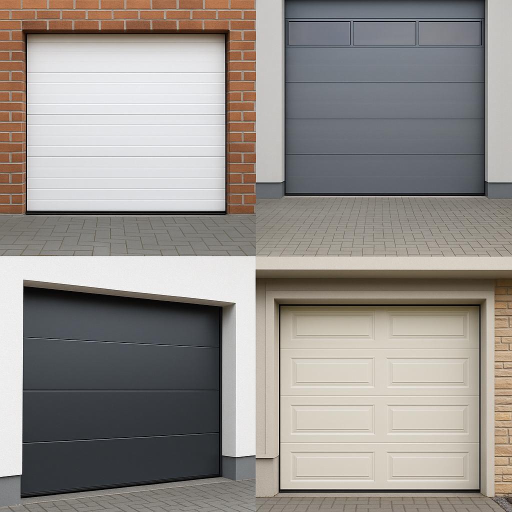 Garagedeur, Sectionaal, ISO40, Roldeur, Industriedeur,Deuren, Kunststof, Ophalen of Verzenden, 120 cm of meer, 215 cm of meer