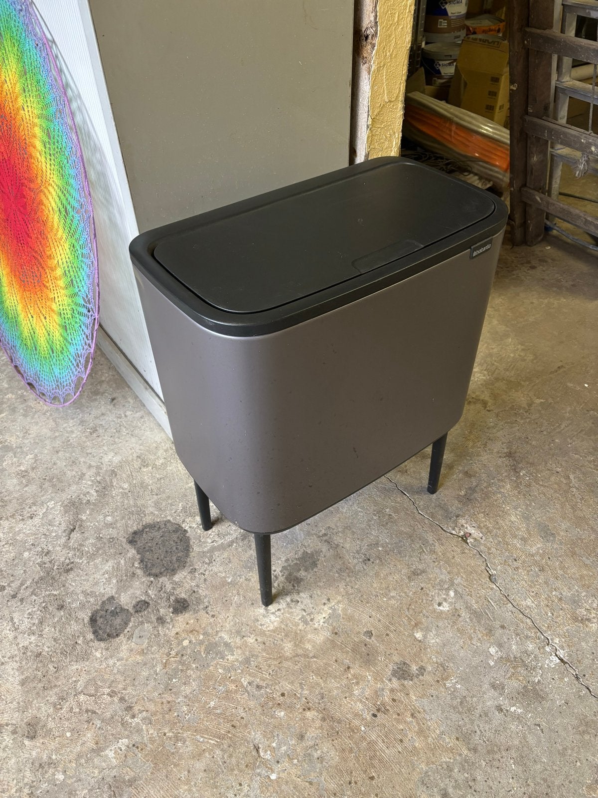 Brabantia Bo Touch Bin 3x11L - Afvalscheiding, 30 tot 40 liter, Ophalen, Gebruikt, Kunststof