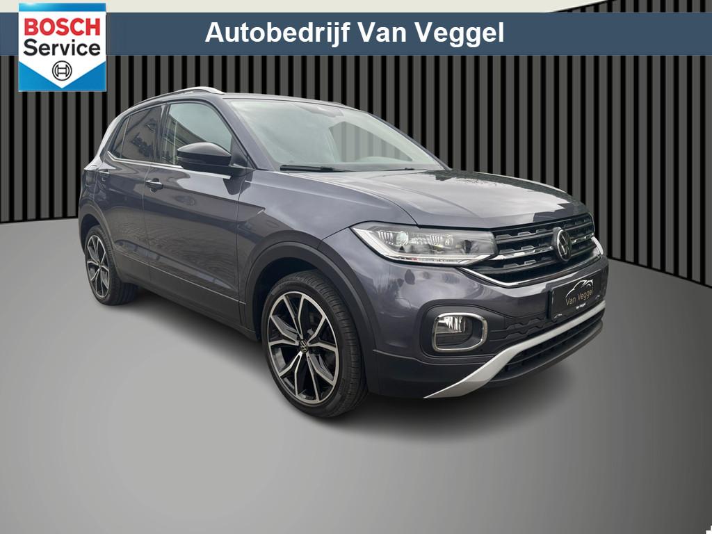 Volkswagen T-Cross 1.0 TSI Style stoelverw, cruise, airco, s, Gebruikt, LED verlichting, Bedrijf, 3 cilinders