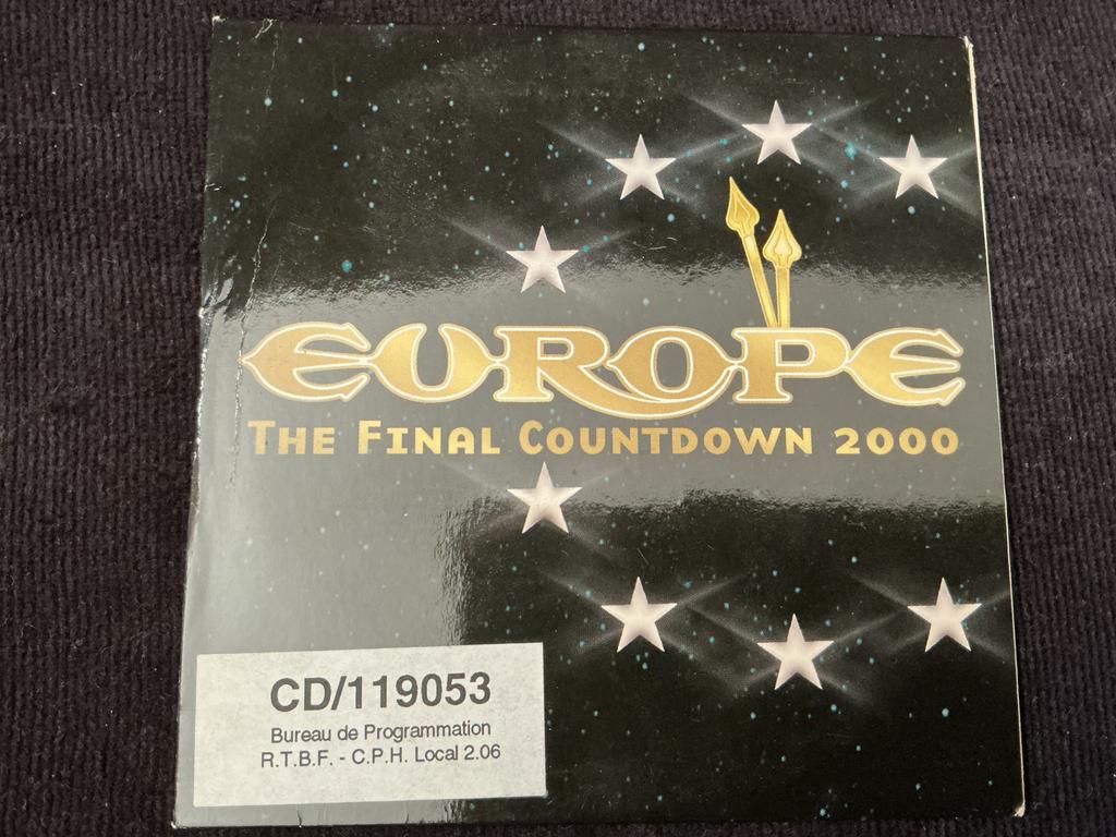 Europe, The Final Countdown 2000 promo cd-single cardsleeve, Cd's en Dvd's, Cd Singles, 1 single, Ophalen of Verzenden, Zo goed als nieuw
