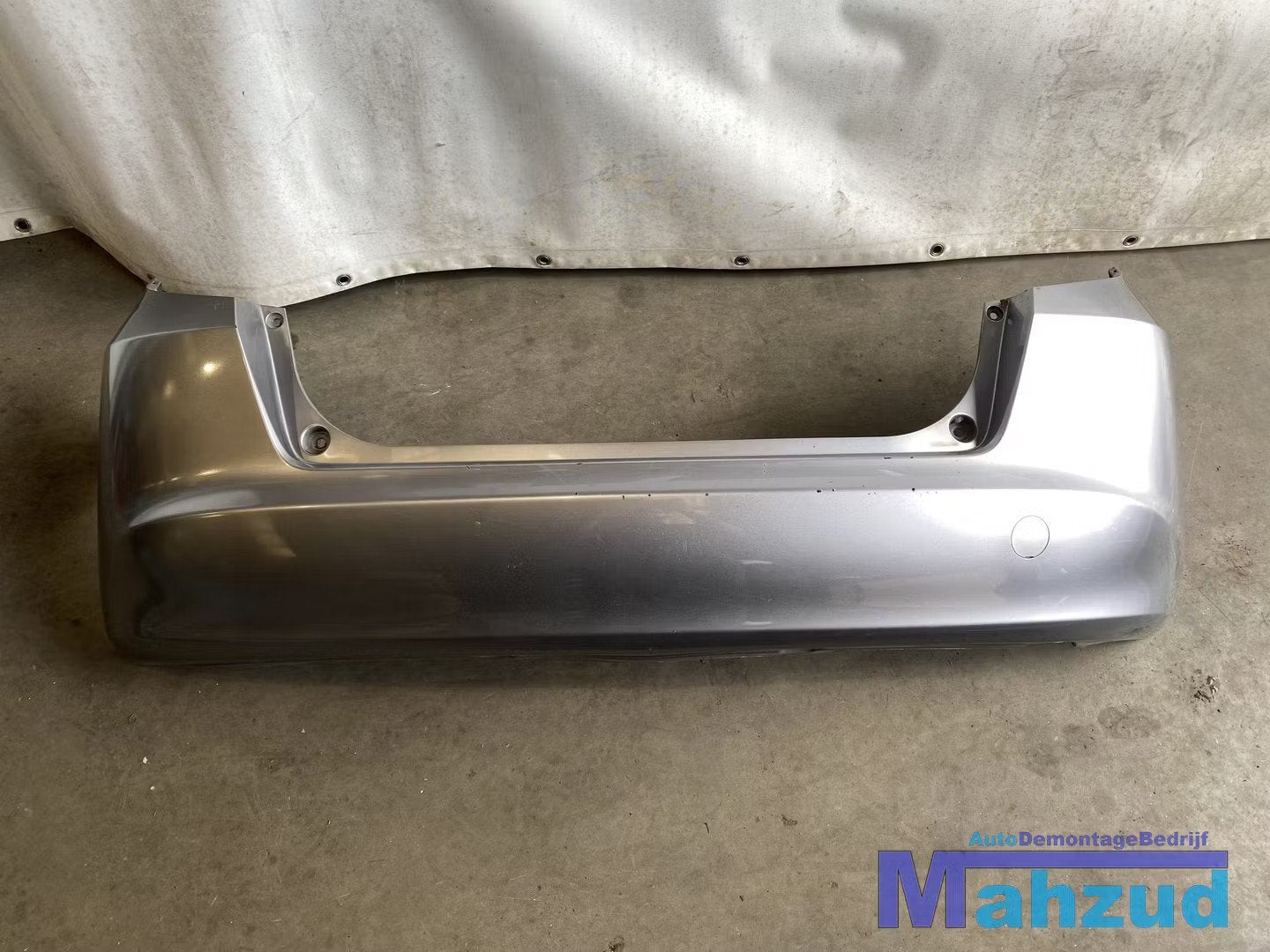 HONDA JAZZ GP GG Grijs achterbumper 2007-2013, Gebruikt, Info@honda.co.jp, Ophalen of Verzenden, Bumper