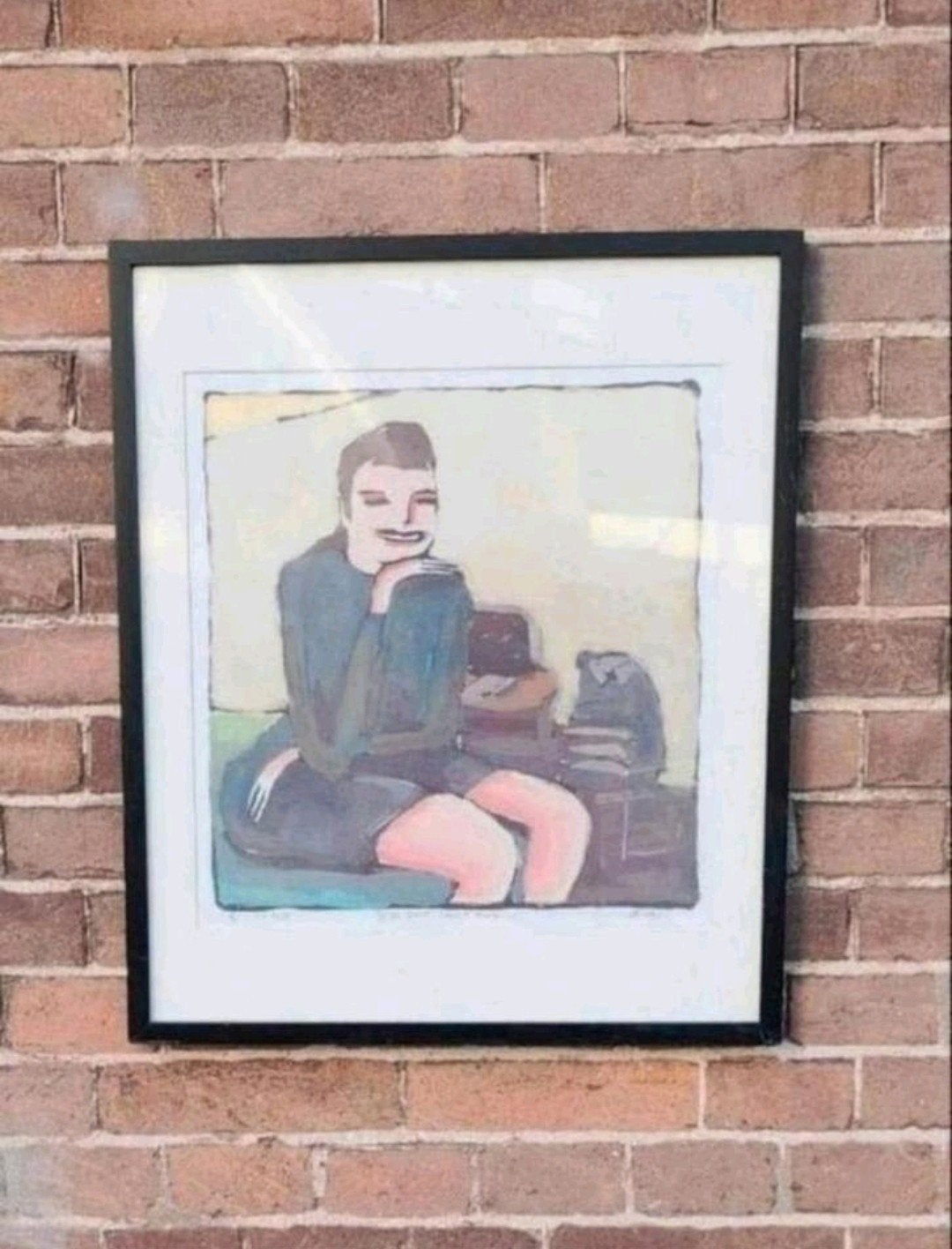 Litho van Gerhard Marty Lijst Gesigneerd, Antiek en Kunst, Ophalen of Verzenden