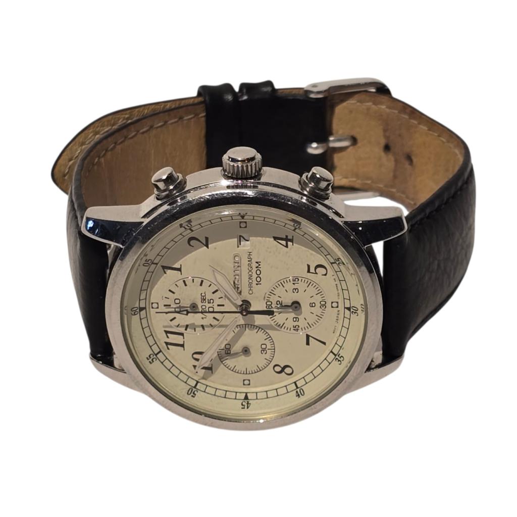 Seiko SND31P1 Chron Heren Horloge | Nette Staat, Seiko, Gebruikt, Support@seiko.com, 5-11, Akasaka 2-chome
Minato-ku, Tokyo 107-0052
Japan
