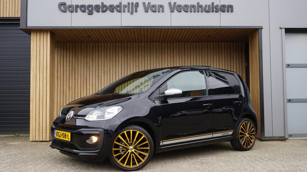 Volkswagen Up! 1.0 75pk 5Drs Automaat Special Up! Pano.Dak 1, Gebruikt, 840 kg, 4 stoelen, Geïmporteerd
