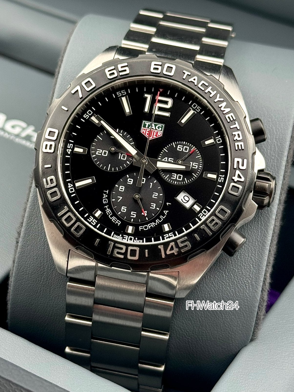 TAG Heuer Formula 1 Chronograph CAZ1010 | Doos & papieren 23, Sieraden, Tassen en Uiterlijk, Staal, TAG Heuer, Staal, Polshorloge