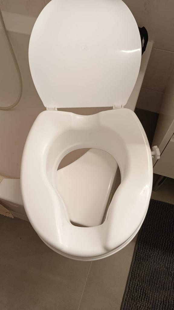 Nette toiletverhoger met deksel, Ophalen of Verzenden