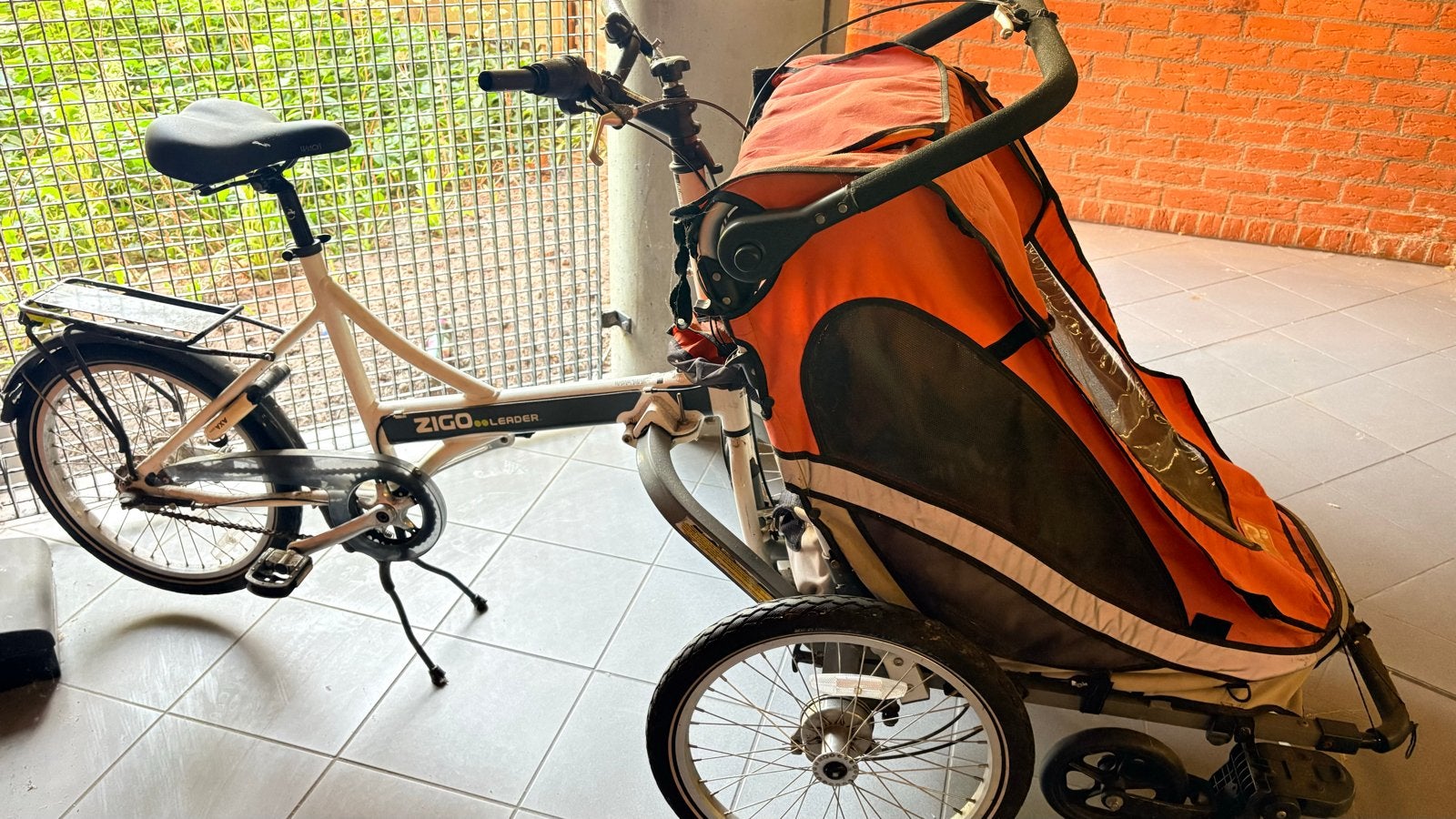 Zigo Leader bakfiets, Ophalen, Gebruikt, 2 kinderen, Overige merken