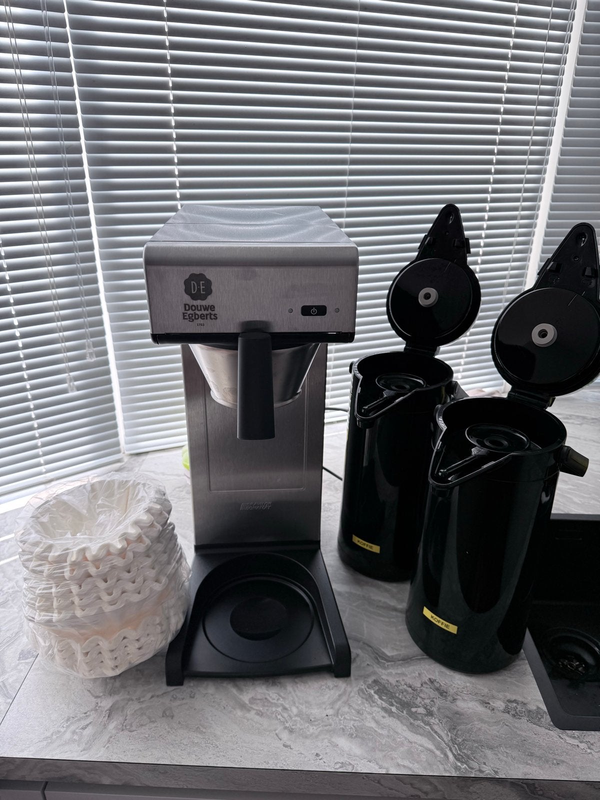 Bravilor Bonamat DE editie Th-001 koffiezetapparaat, Ophalen, 10 kopjes of meer, Koffiemachine, Gemalen koffie