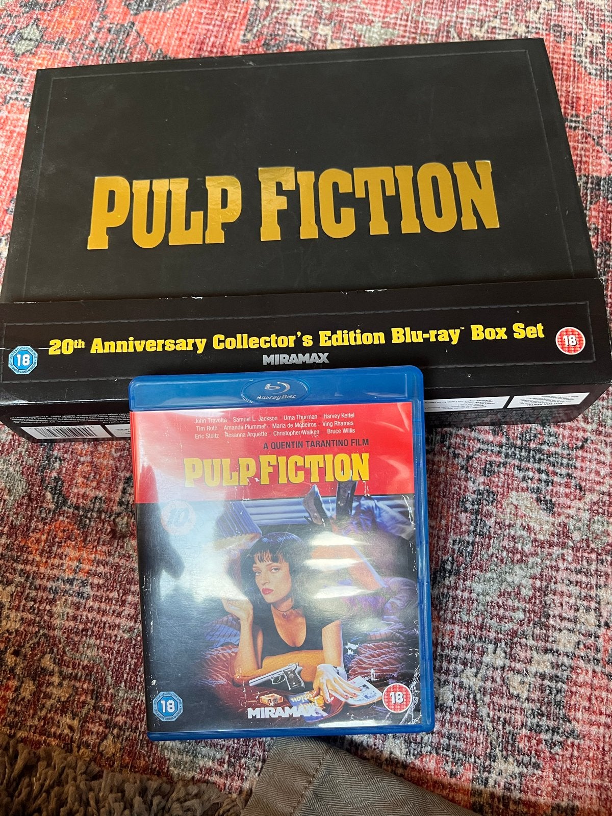 Pulp Fiction 20th Anniversary Collector's Edition Blu-ray Bo, Cd's en Dvd's, Engels, Vanaf 16 jaar, Nederlands, Boxset