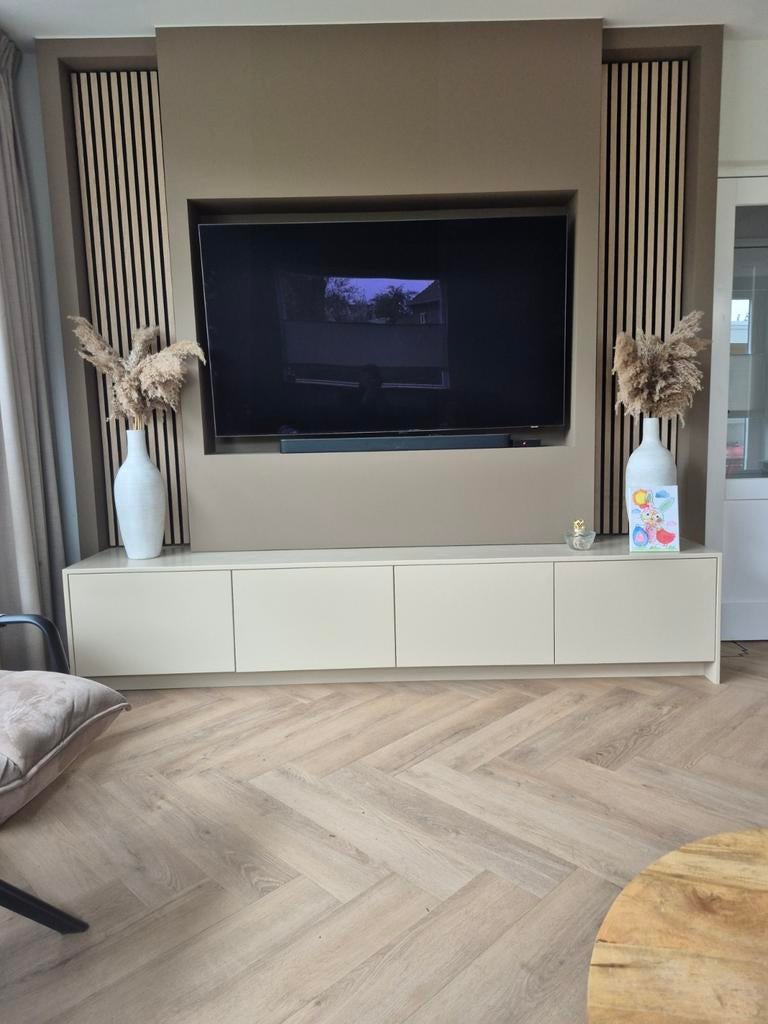 Cinewall maatwerk ! Electrische haard mogelijk, Ophalen of Verzenden
