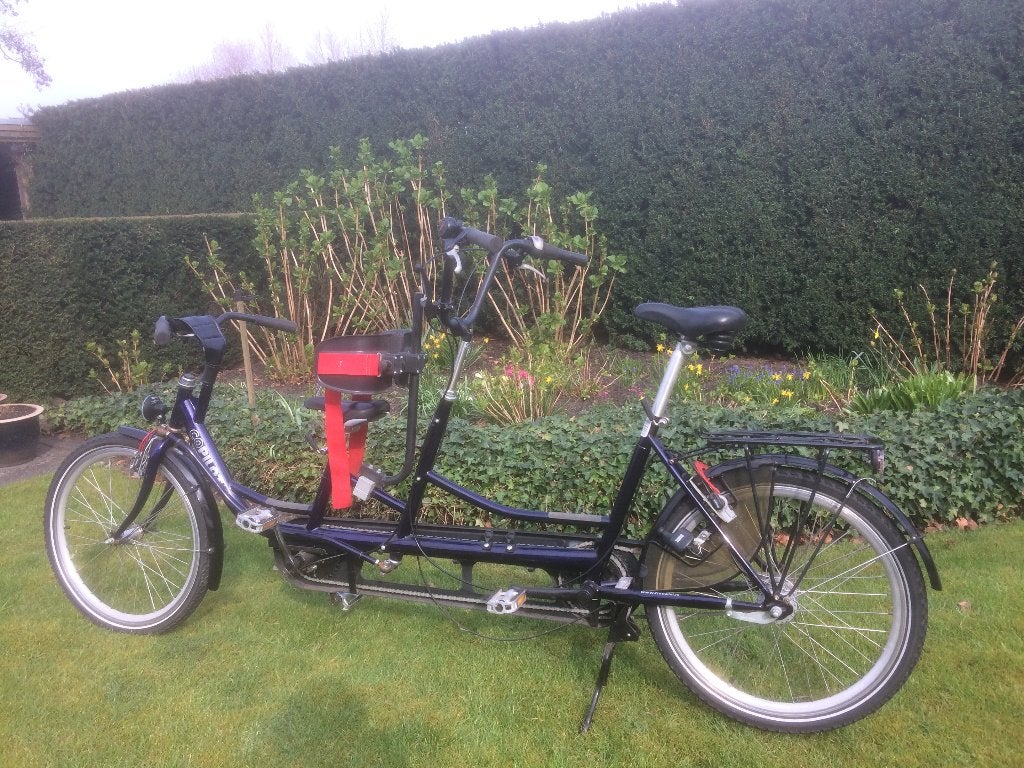 Tandem met dubbele besturing, Ophalen, Gebruikt, Minder dan 49 cm, Minder dan 47 cm
