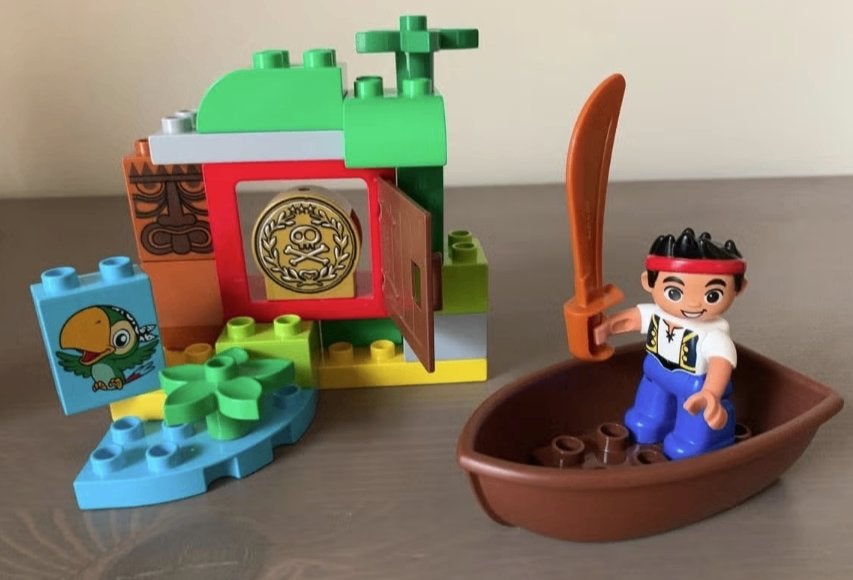 DUPLO Jake's Schattenjacht - 10512 - LEGO, Ophalen of Verzenden, Duplo