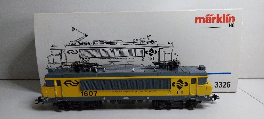 NS Loc 1607 Ik trok de langste .... 5* motor en Esu decoder, Wisselstroom, Locomotief, Ophalen of Verzenden, Märklin