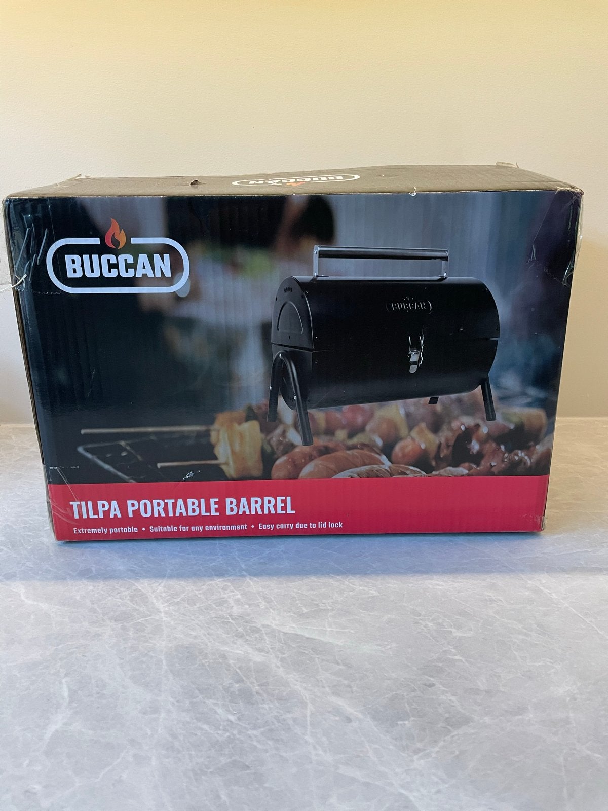 Buccan Tilpa Draagbare Barrel Grill - Nieuw in doos, Ophalen of Verzenden, Nieuw