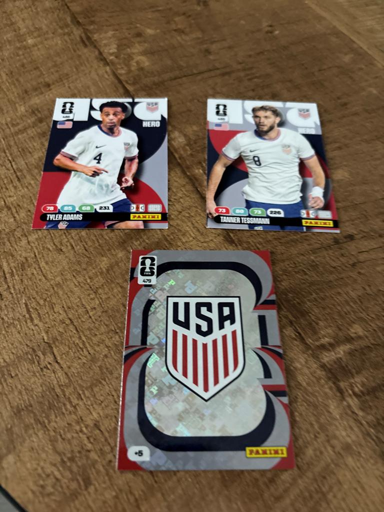 Panini Adrenalyn WK 2026 USA Voetbal Kaarten Set, Ophalen of Verzenden, Nieuw, Buitenlandse clubs, Spelerskaart