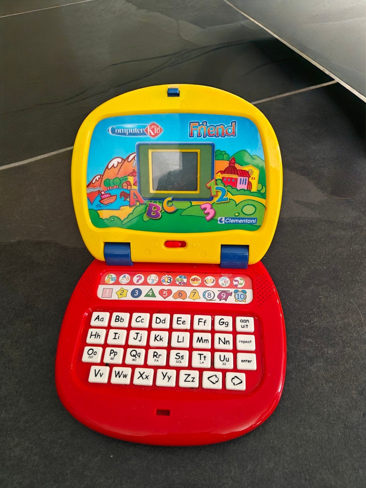 Clementoni Computer Kid Friend - Educatieve Laptop, Ophalen of Verzenden, Gebruikt, Taal en Lezen, Met geluid