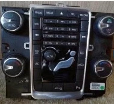 Volvo console computer kachel radio module V70 V60 S60 S80, Auto-onderdelen, Ophalen of Verzenden, Volvo