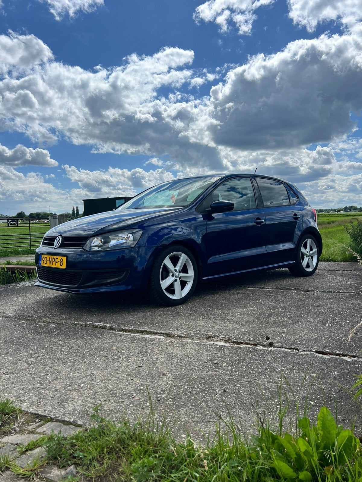 Volkswagen Polo 1.6 TDI 66KW 2010 Blauw, Voorwielaandrijving, Stof, 1057 kg, 4 cilinders