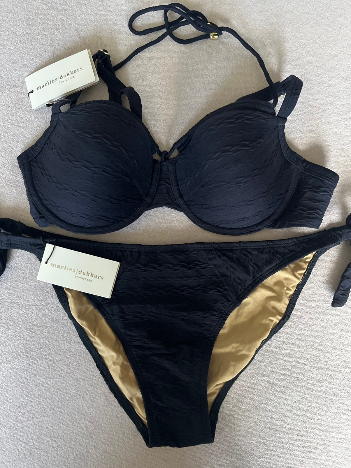 Bikini Marlies Dekkers, Verzenden, Nieuw, Blauw, Bikini