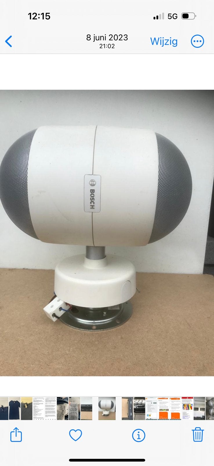 Bosch plafondspeakerset(8st) met versterker/tuner/CDspeler, Gebruikt, Overige typen, Minder dan 60 watt, Ophalen