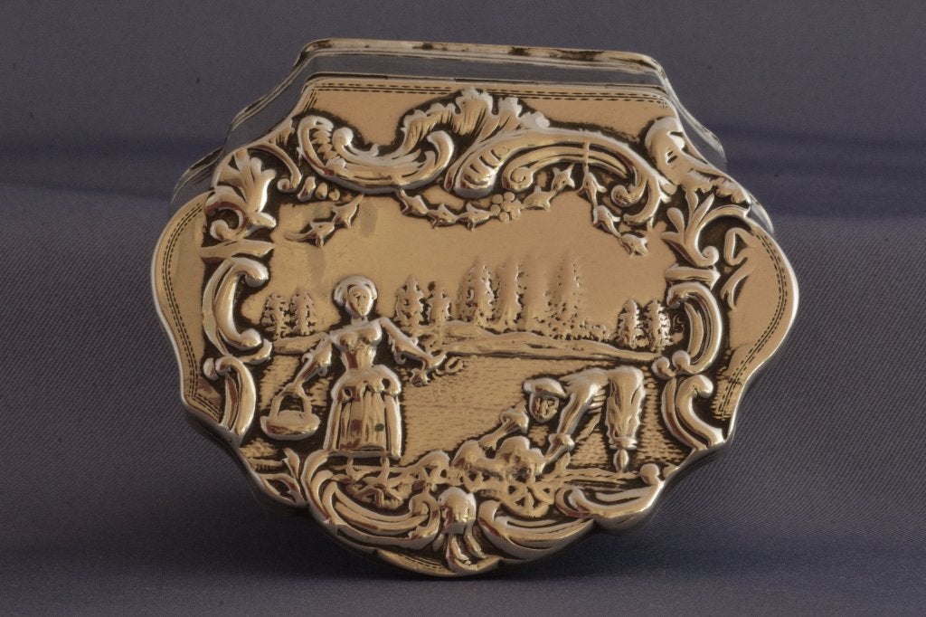 Zilveren snuifdoos, Ophalen of Verzenden, Zilver