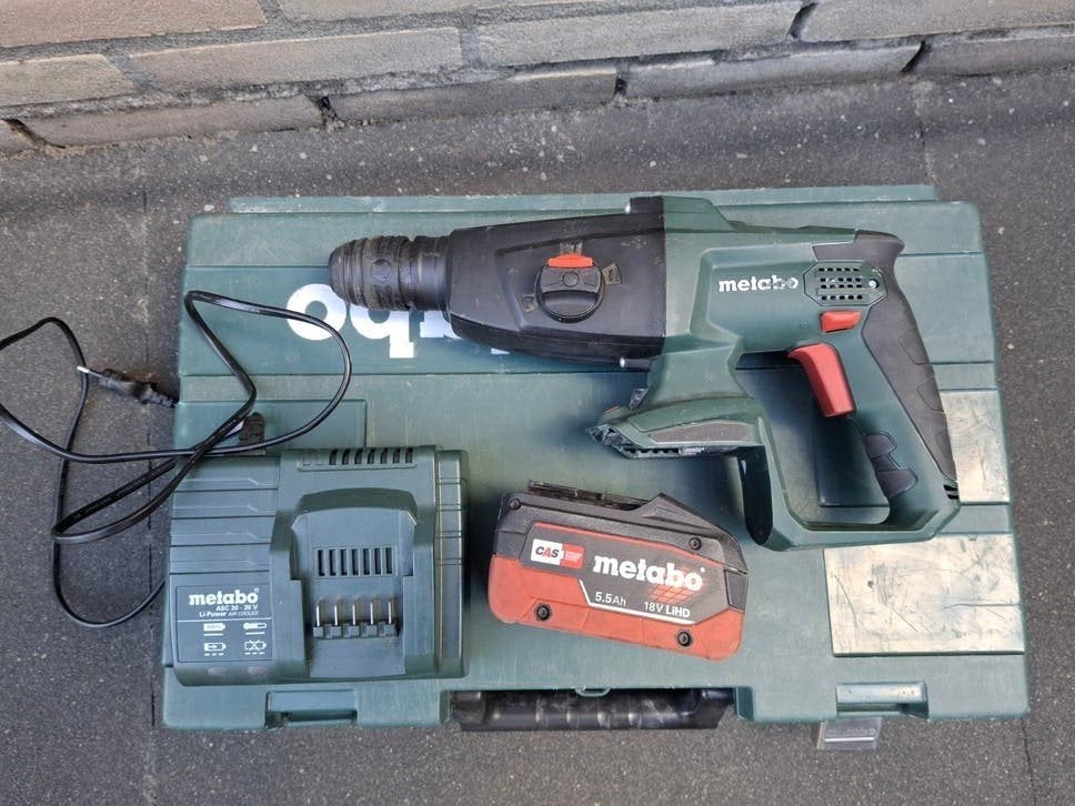 metabo kha18 ltx  sds boorhamer set, Doe-het-zelf en Verbouw, Ophalen of Verzenden, Boor- en/of Breekhamer