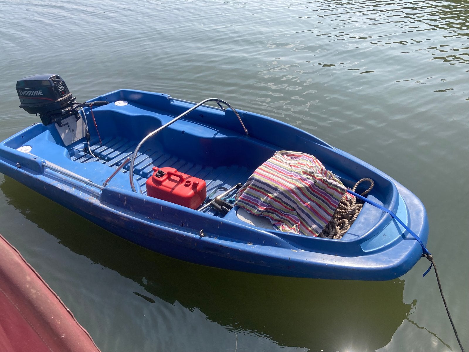 Cap 360 jeanneau met 25pk Evinrude, Watersport en Boten, Kunststof, Gebruikt, Minder dan 70 pk, Ophalen