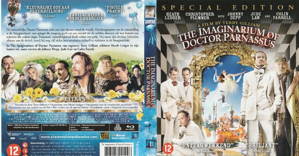 The imaginarium of doctor parnassus blu ray ( ned. Ondert. ), Ophalen of Verzenden, Zo goed als nieuw, Overige genres