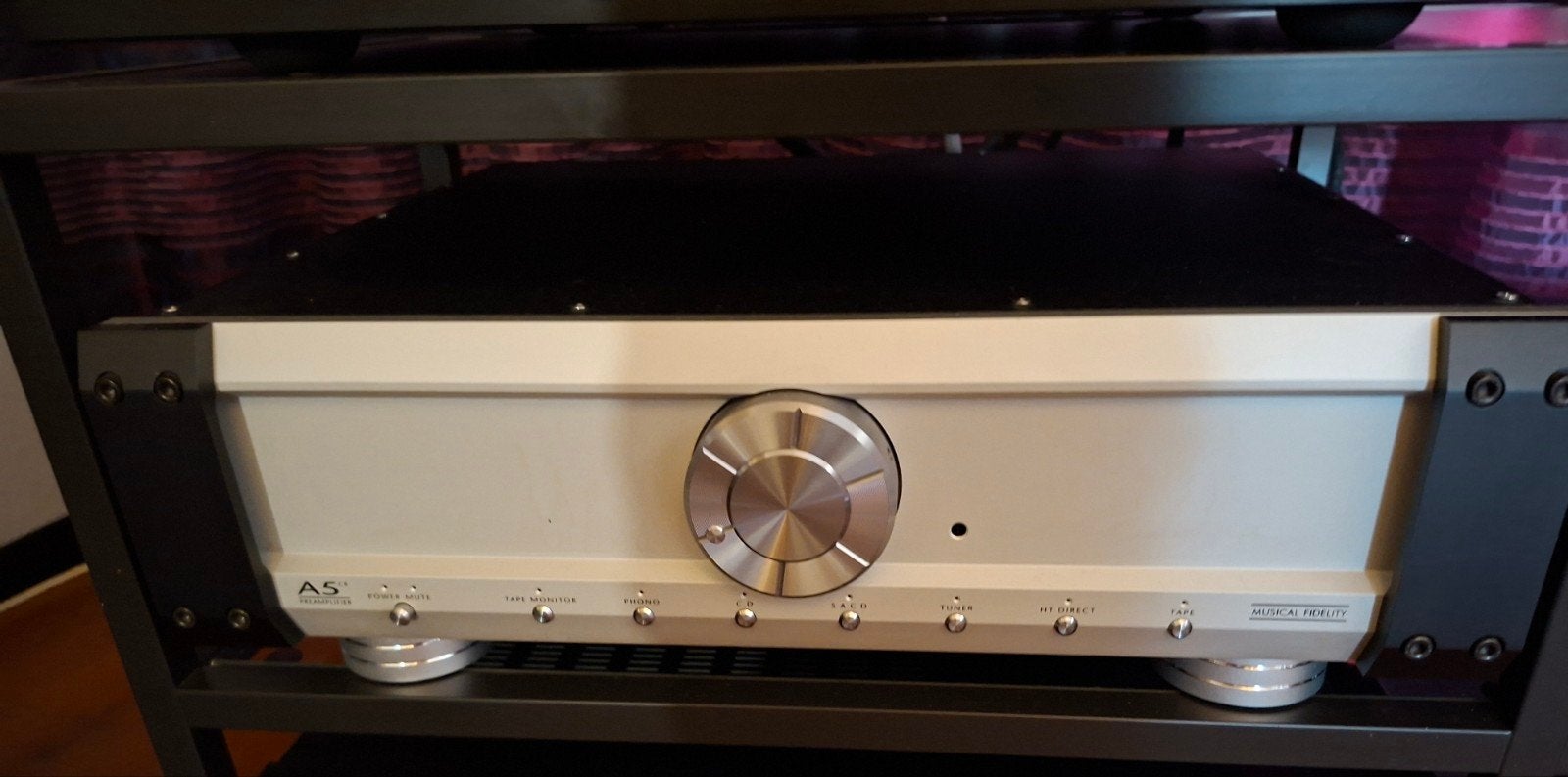 Musical Fidelity A5CR Stereo Voorversterker, Ophalen of Verzenden, Gebruikt