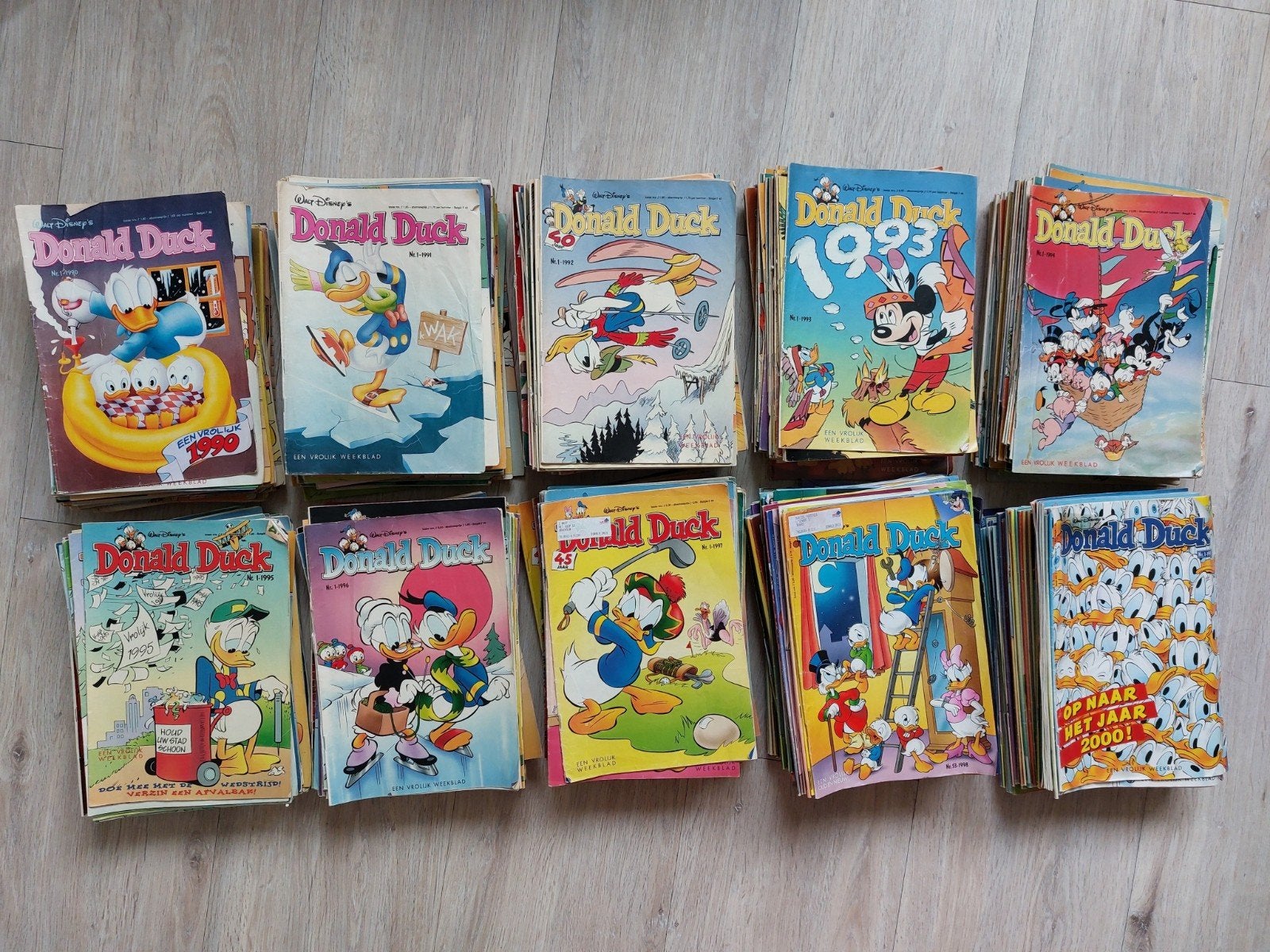 Donald duck 1990 t/m 1999, Ophalen, Zo goed als nieuw