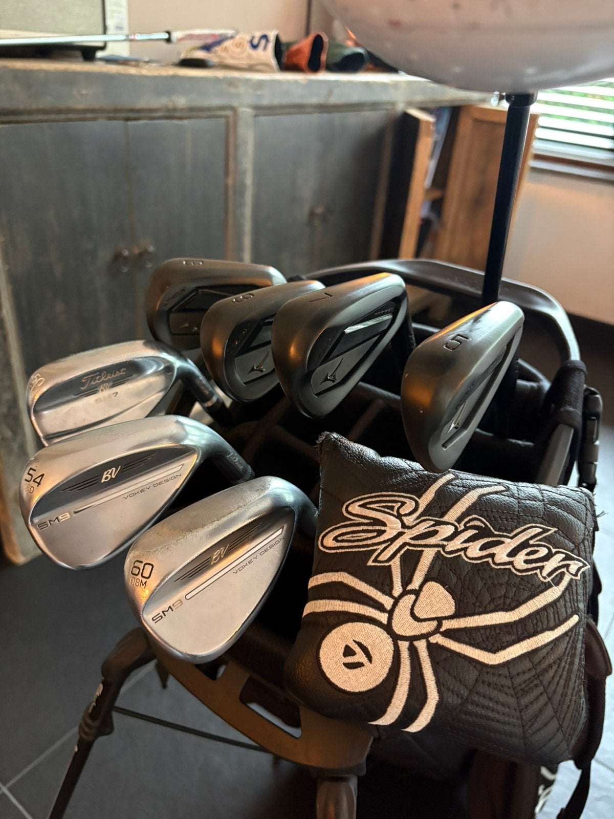 Top golfset - vokey sm9 - spider putter - mizuno jpx 925, Sport en Fitness, Ophalen of Verzenden, Zo goed als nieuw, Set