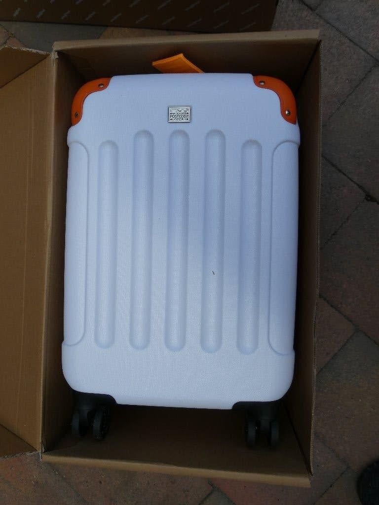 Vliegtuigkoffertje Postcodeloterij NIEUW!, Wieltjes, 50 tot 60 cm, Hard kunststof, Verzenden