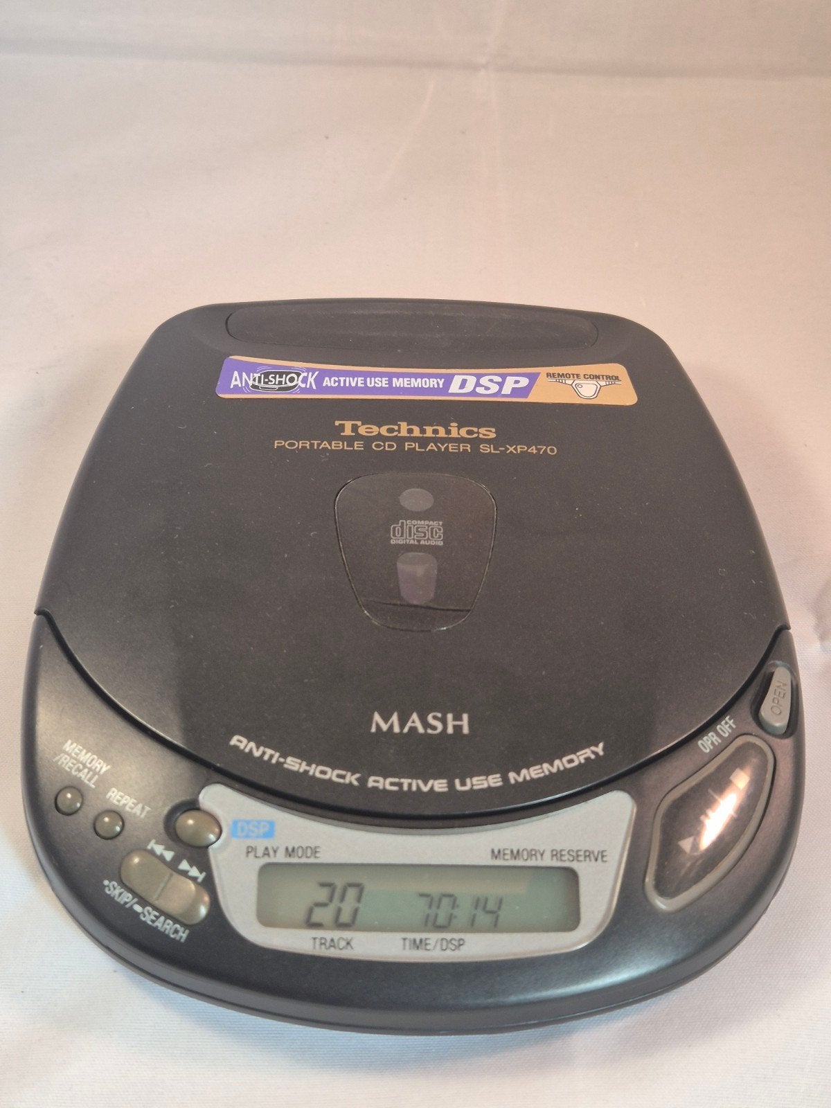 High End Technics SL-XP470 Draagbare CD-speler/ Discman 100%, Ophalen of Verzenden, Gebruikt, Technics, Draagbaar