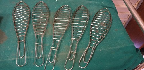 visklemmen 5 stuks voor bbq, Ophalen of Verzenden, 'T Olde Gre-j, Info@toldegrej.nl, Endepoelstraat 20f Didam
