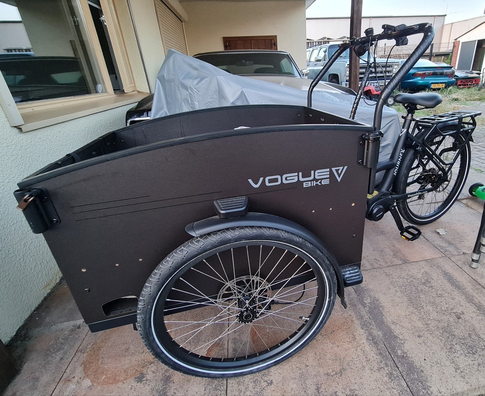 Vogue Journey Bakfiets - Elektrisch, Zo goed als nieuw, Ophalen, Zo goed als nieuw, Goederen, Elektrisch