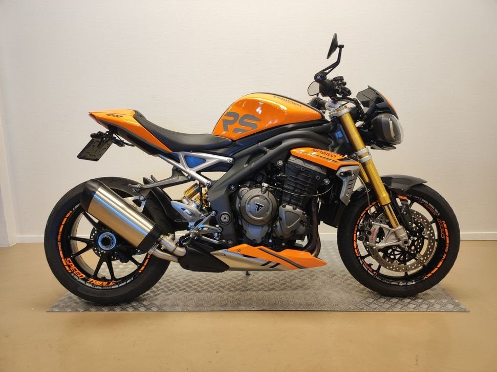 TRIUMPH SPEED TRIPLE 1200 RS (bj 2021) 16,433 km, Bedrijf, Meer dan 35 kW, Onbekend, Naked bike