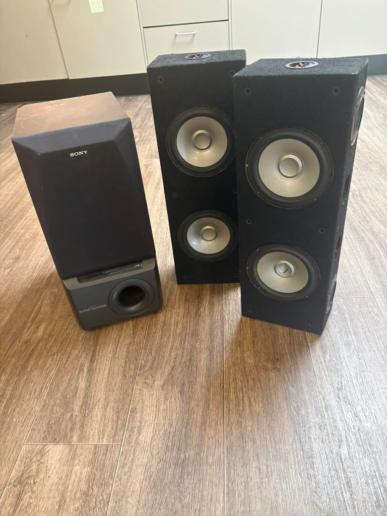 Boxen sony, Audio, Tv en Foto, Luidsprekers, Ophalen of Verzenden, Zo goed als nieuw, Minder dan 60 watt, Sony
