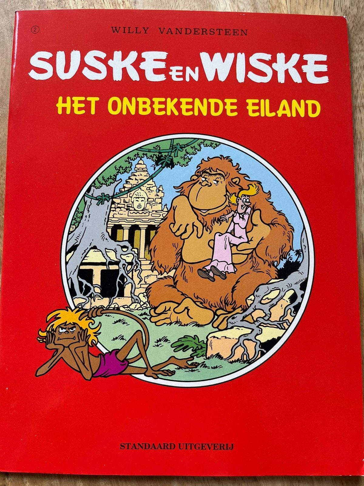 Suske en Wiske - Het Onbekende Eiland - Speciale uitgave, Boeken, Stripboeken, Eén stripboek, Ophalen of Verzenden, Gelezen