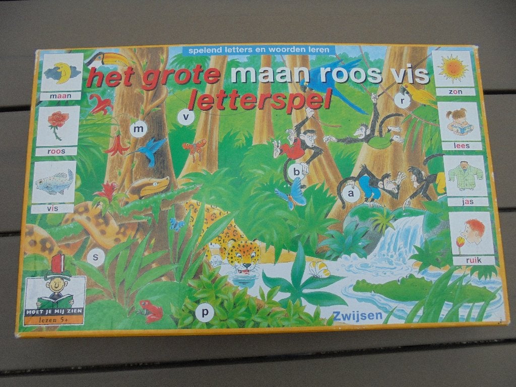 Het grote letterspel, Drie of vier spelers, Ophalen of Verzenden, Gebruikt, Zwijsen