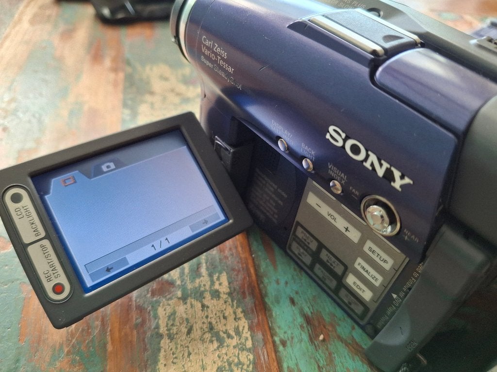 handycam sony dcr dvd 91E, Audio, Tv en Foto, Videocamera's Digitaal, Ophalen, Mini dv, Gebruikt, 20x of meer