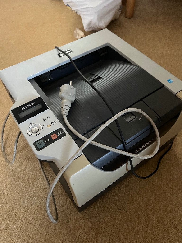 Laserprinter, Computers en Software, Ophalen, Zwart-en-wit printen, Gebruikt, Printer