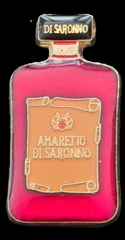 Amaretto fles pin, Verzenden, Nieuw, Merk, Speldje of Pin