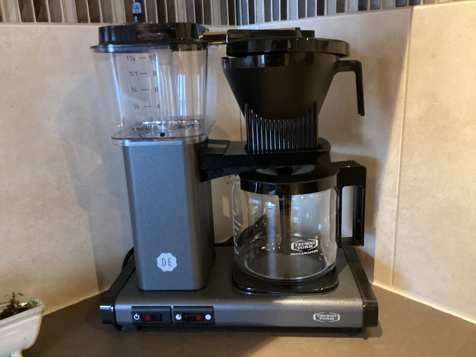 MOCCAMASTER NIEUW!!!!!!  4 x gebruikt., Ophalen, Nieuw, Koffiemachine, Gemalen koffie