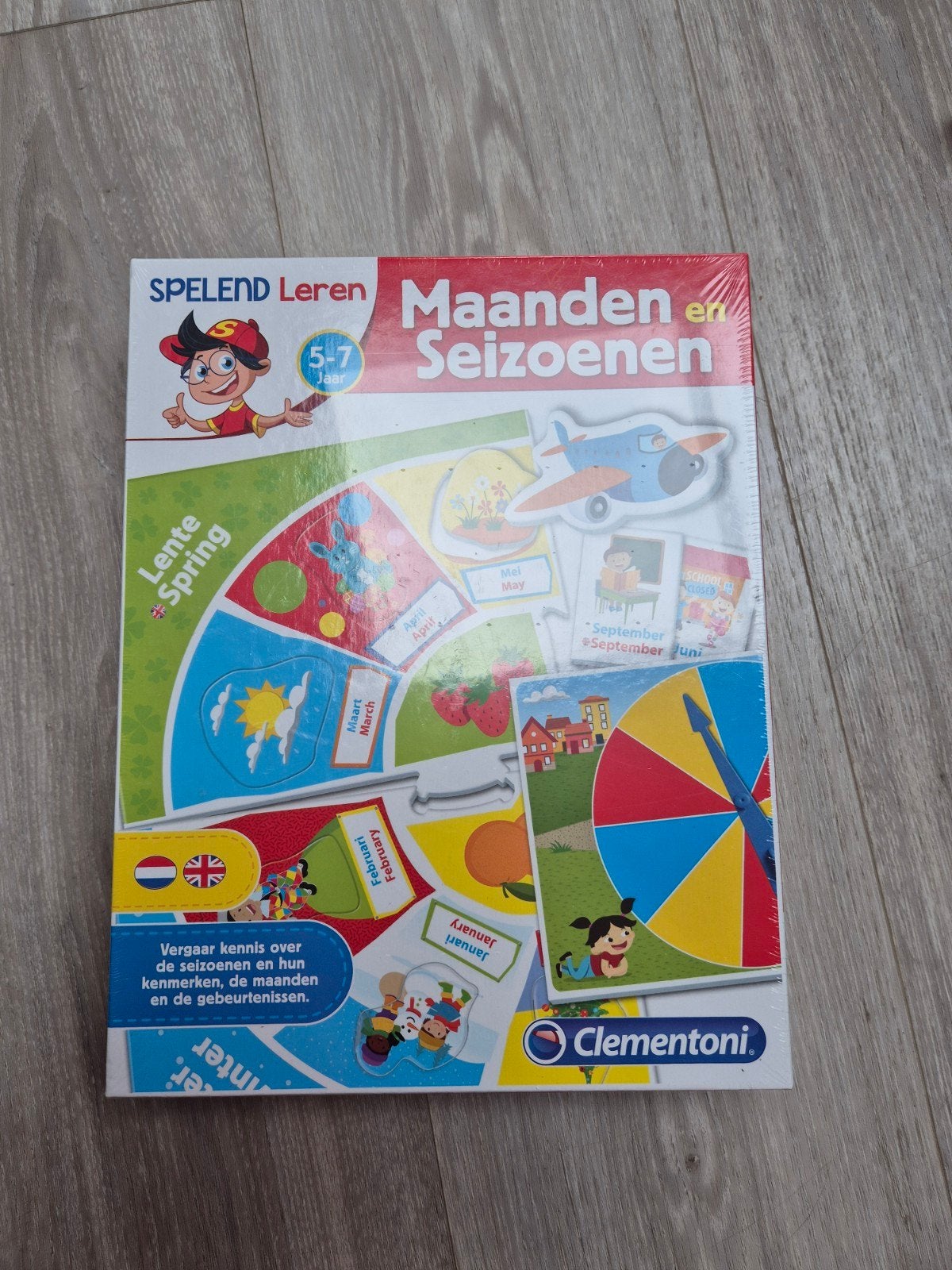 Clementoni maanden en seizoenen NIEUW!, Ophalen of Verzenden, Nieuw, Taal en Lezen