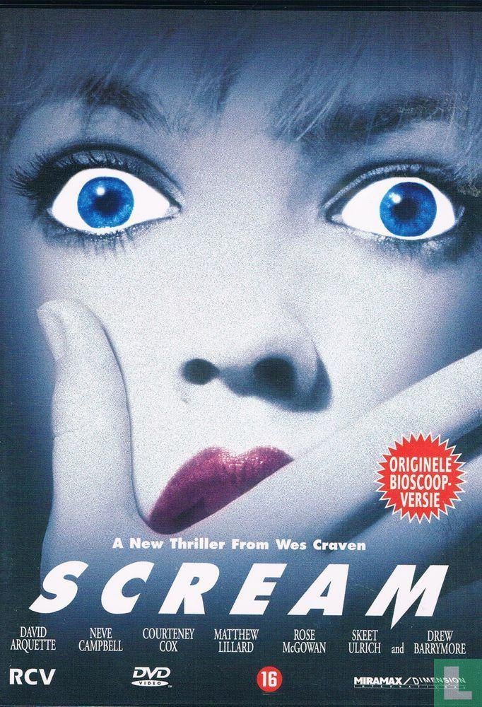 Scream, Cd's en Dvd's, Dvd's | Horror, Vanaf 16 jaar, Ophalen of Verzenden, Zo goed als nieuw, Slasher
