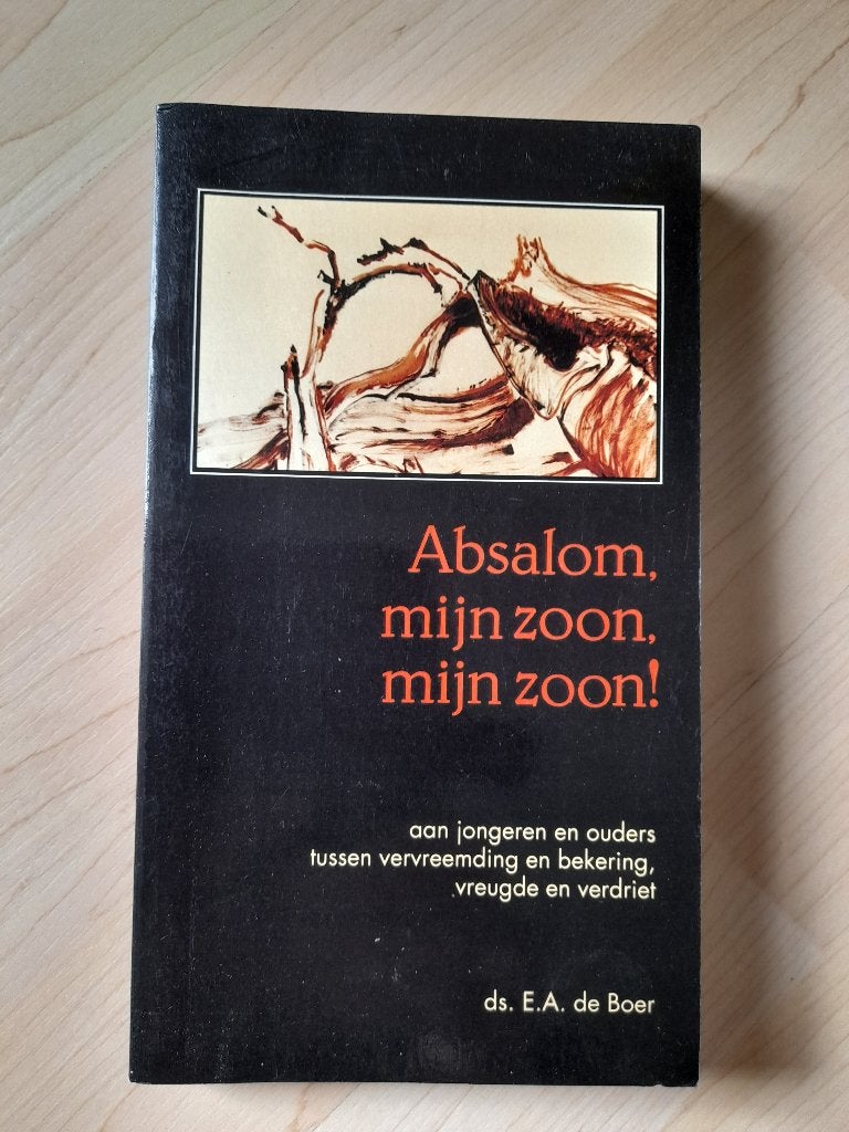 ABSALOM MIJN ZOON MIJN ZOON ! ds EA de Boer, Ophalen of Verzenden, Gelezen